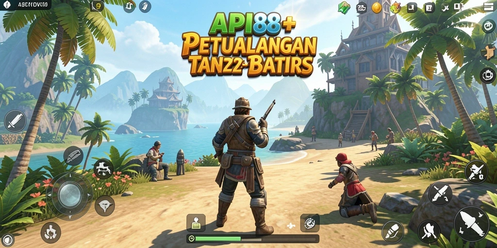 Screenshot gameplay <strong>API88</strong> yang menunjukkan petualangan di dunia terbuka.