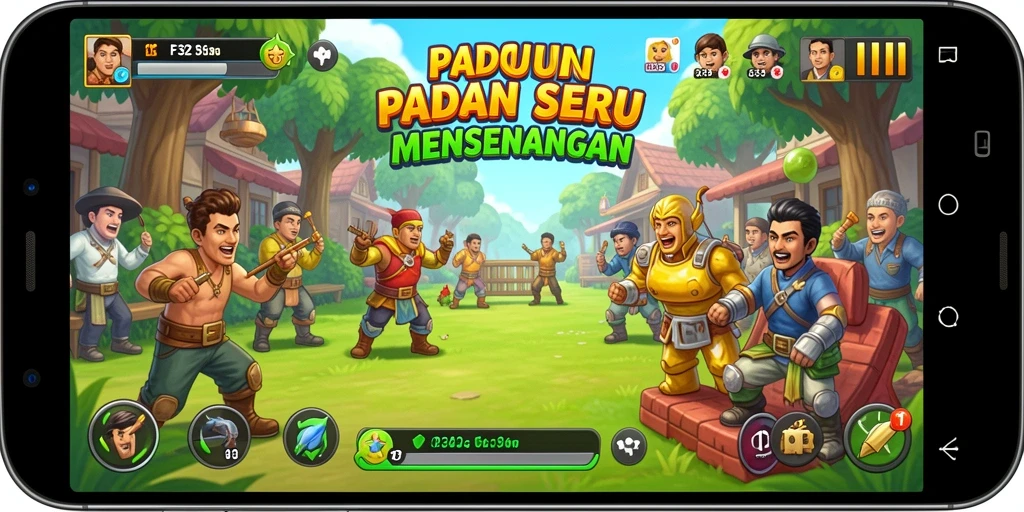Tampilan gameplay F32 yang mengasyikkan dengan elemen Match-3.