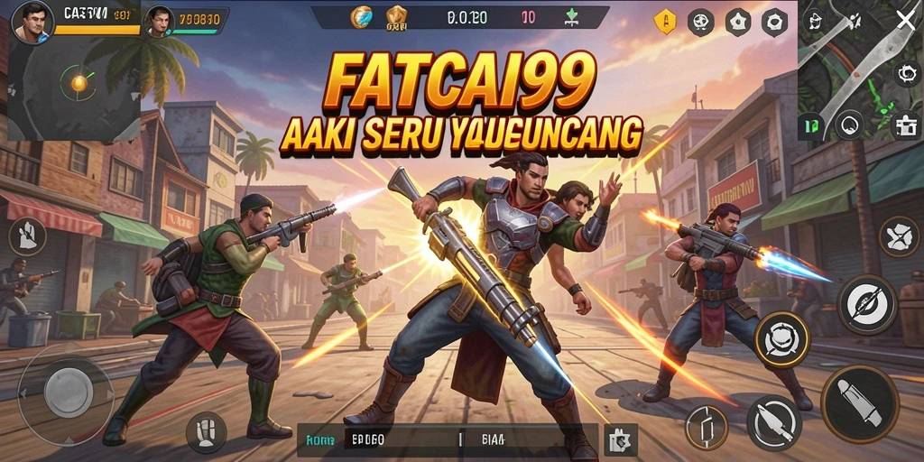 Gameplay seru dan intens dalam FATCAI99 yang menggugah semangat bertarung.