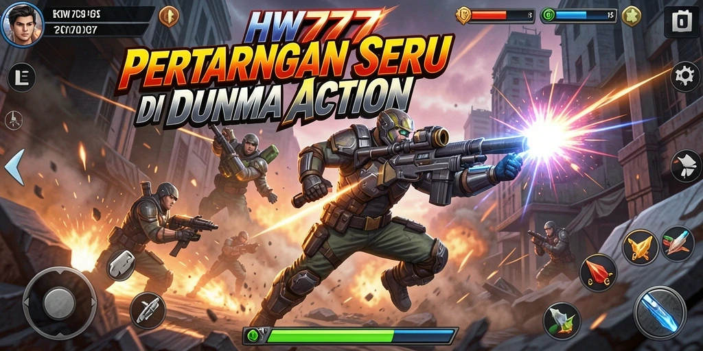 Gameplay HW777 menunjukkan aksi seru dan menegangkan.