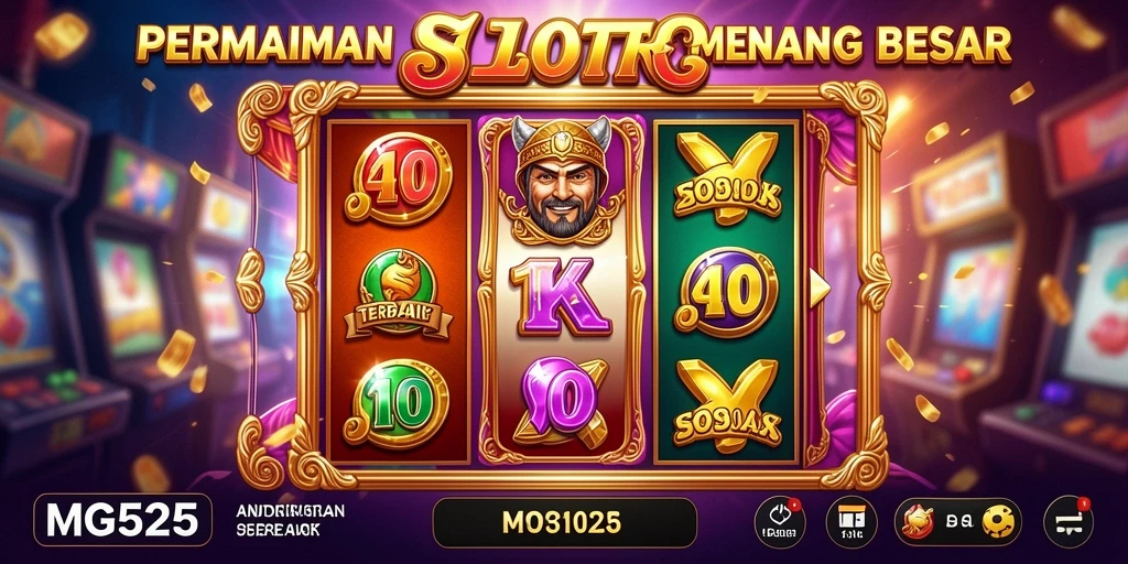 Tampilan gameplay mengasyikkan dari MG525 yang penuh warna.