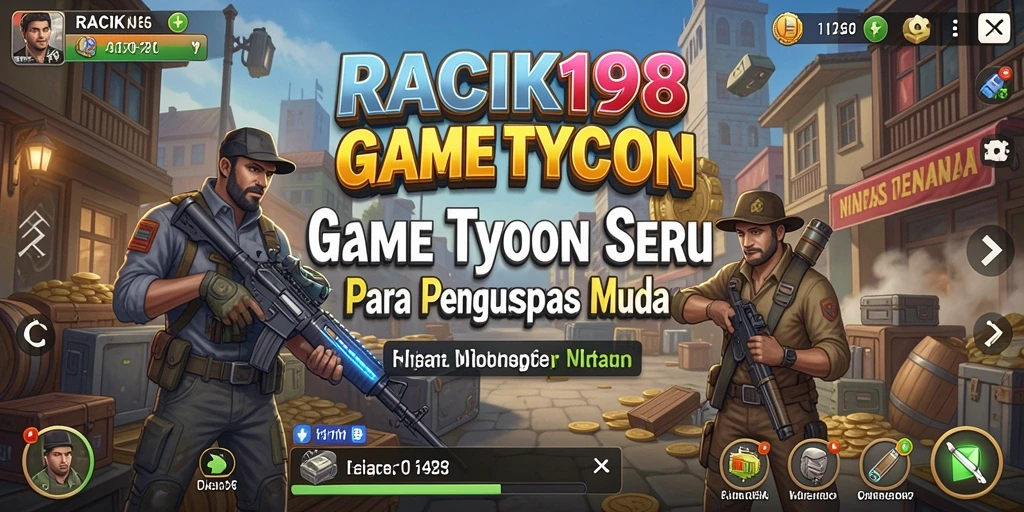 Tangkapan layar utama RACIK198 menampilkan gameplay Tycoon yang menarik.
