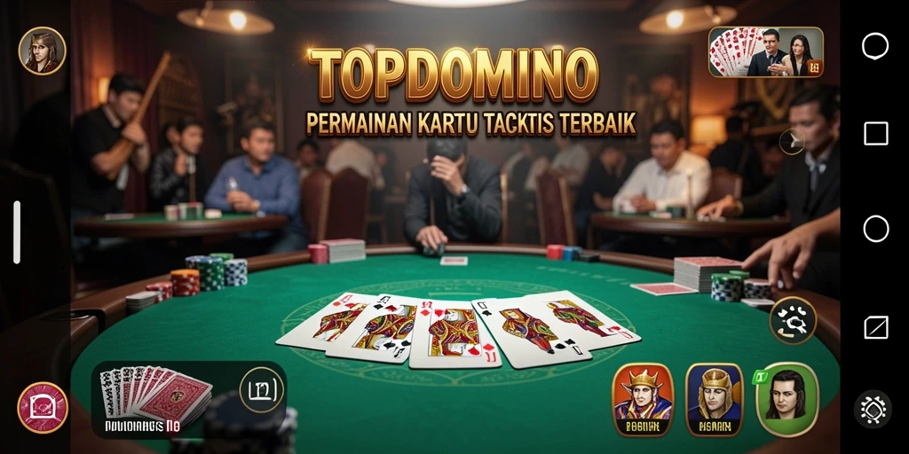 Tangkapan layar gameplay menarik dari TOPDOMINO.